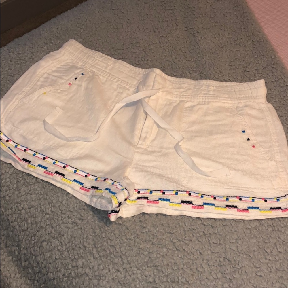 White Shorts